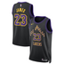 Camisa Regata NBA Unissex Los Angeles Lakers LeBron James Nike Black 2023/24 Swingman - City Edition