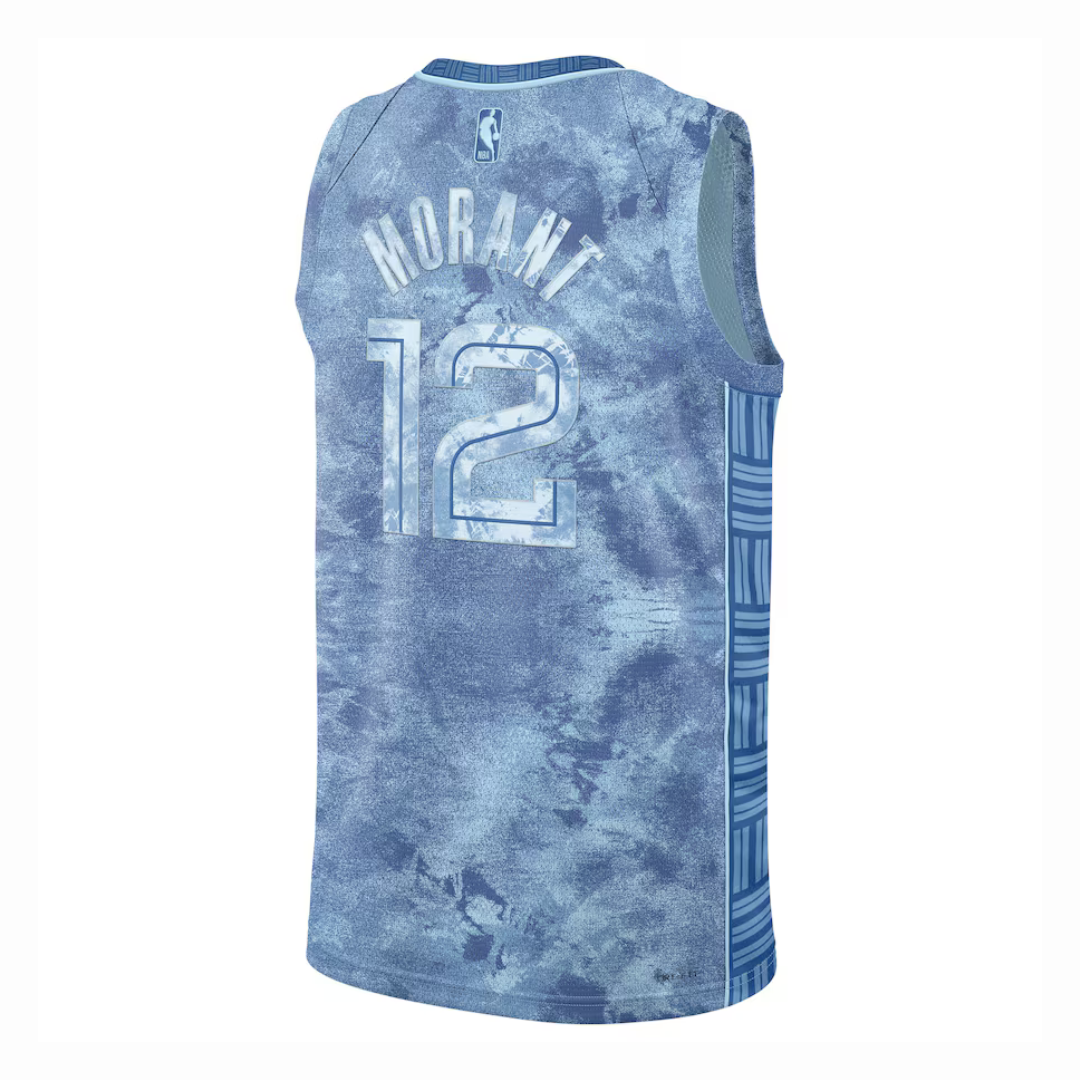 Camisa Unisex Memphis Grizzlies Ja Morant Nike Light Blue Select Series Swingman Jersey