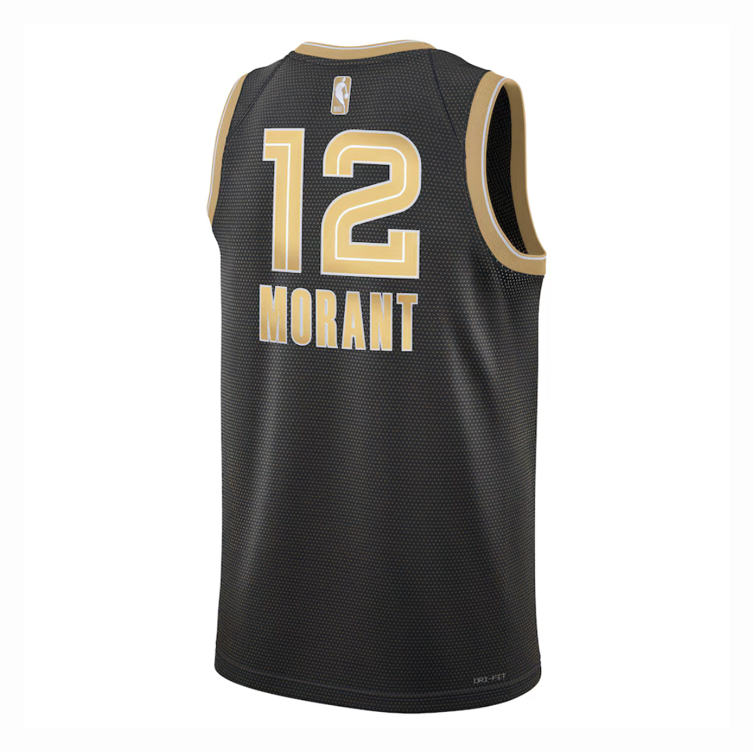 Camisa Unissex Memphis Grizzlies Ja Morant Nike Black Select Series Swingman Jersey