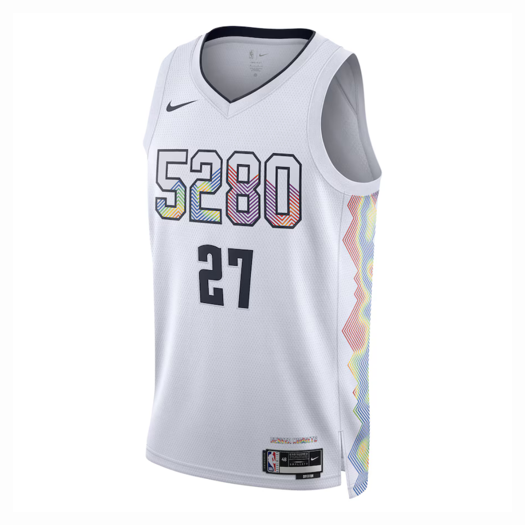 Camisa Regata NBA Swingman Nike Jamal Murray do Denver Nuggets unissex 2024/25 - City Edition
