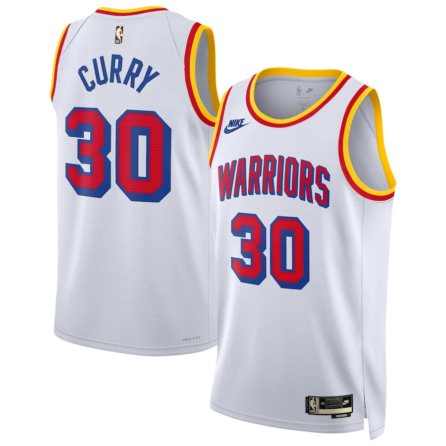 Camisa unissex Golden State Warriors Stephen Curry Nike branca 2024/25