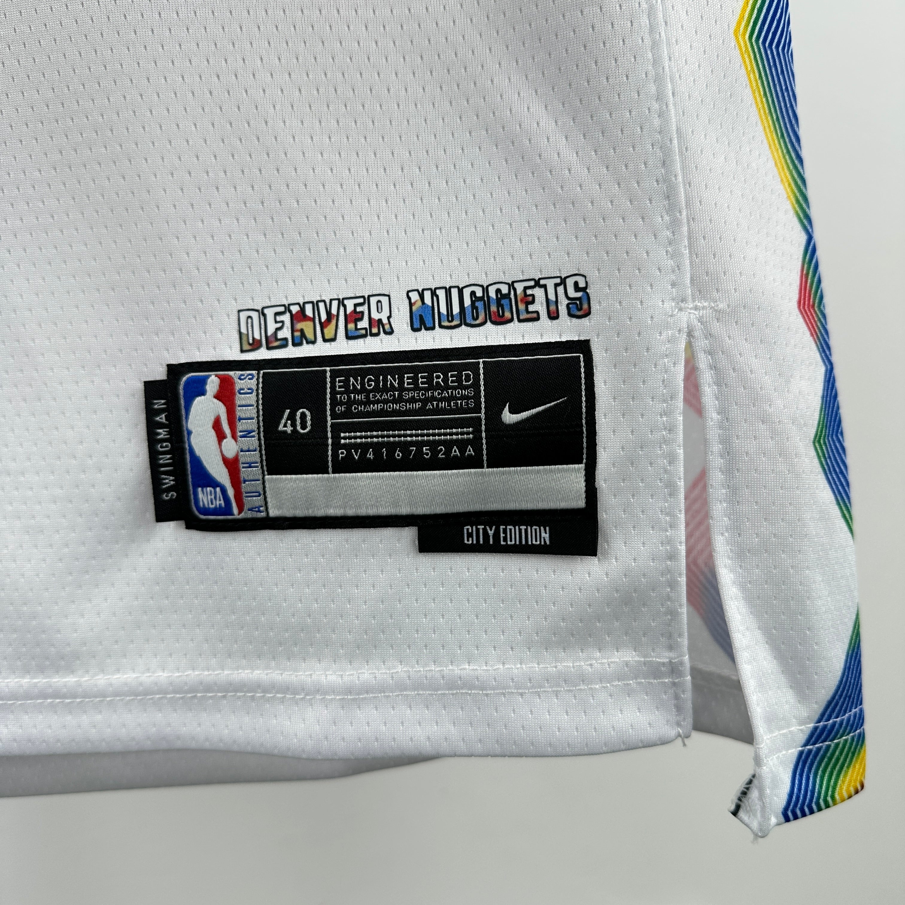 Camisa Regata NBA Unissex Camisa de jogador Swingman Nike Nikola Jokic Denver Nuggets 2024/25 - City Edition