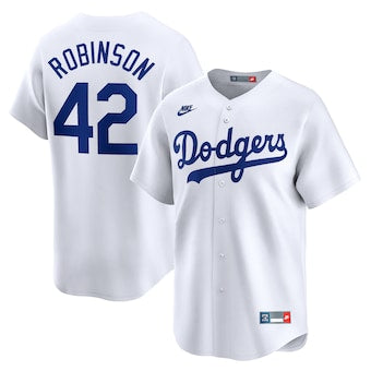 Camisa Los Angeles Dodgers Jackie Robinson Nike White Home