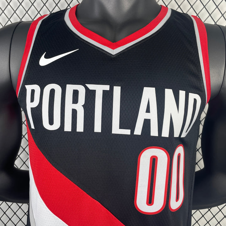 Camisa Regata Swingman Jersey - Icon Edition Unissex Portland Trail Blazers Scoot Henderson Nike Black 2023 NBA Draft