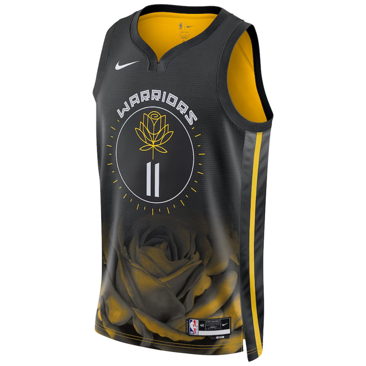 Camisa Regata NBA Unisex Golden State Warriors Klay Thompson Nike Black 2022/23 Swingman Jersey - City Edition