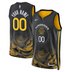 Camisa Regata NBA Unisex Golden State Warriors PERSONALIZADA Nike Black 2022/23 Swingman Jersey - City Edition
