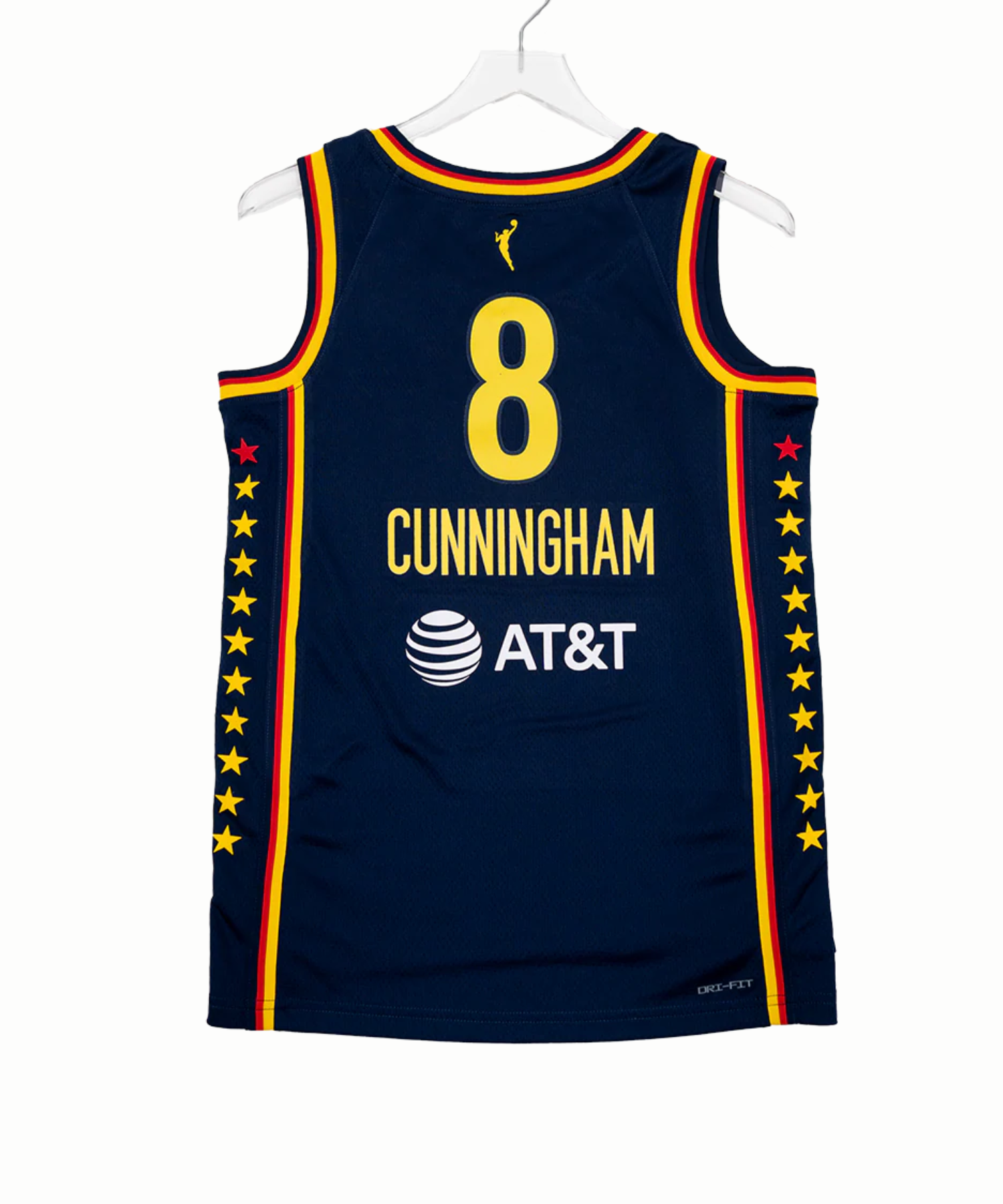Camisa Regata WNBA Indiana Fever #8 Sophie Cunningham Explorer Swingman Jersey in Navy by Nike