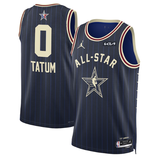 Camisa NBA All-Star Game 2024 Unissex Jayson Tatum Jordan Brand Navy S