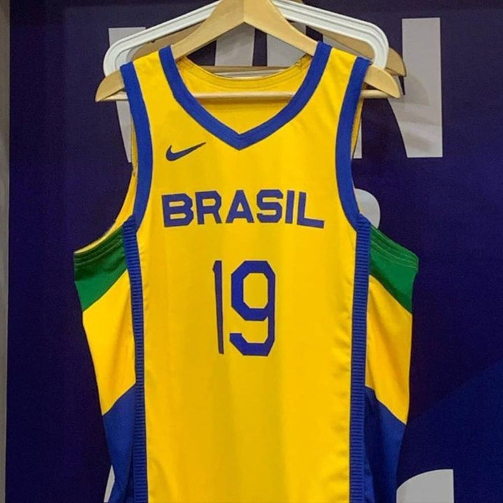 Camisa Regata Seleção Brasil Basquete 2023