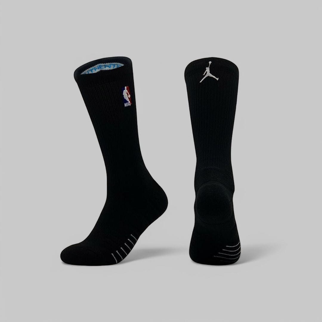 9 Pares Meias Nike de Compressão Elite NBA Jumpman