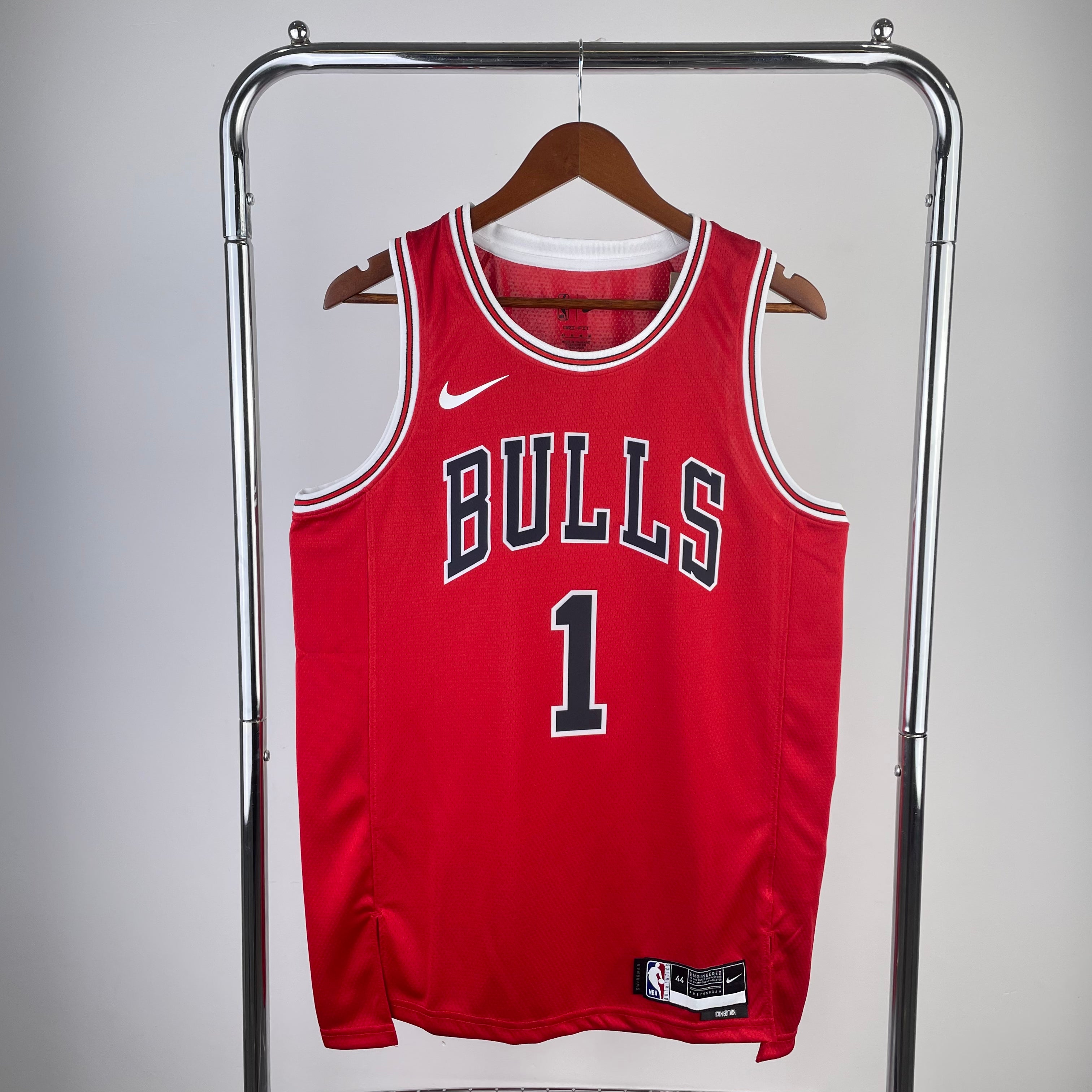 Camisa Regata NBA Unissex Chicago Bulls Derric Rose Nike Red Swingman