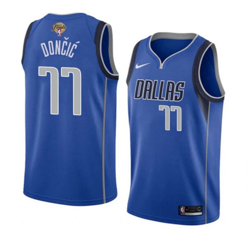 Camisa Regata NBA Unissex Dallas Mavericks Luka Doncic 2024 NBA Finals