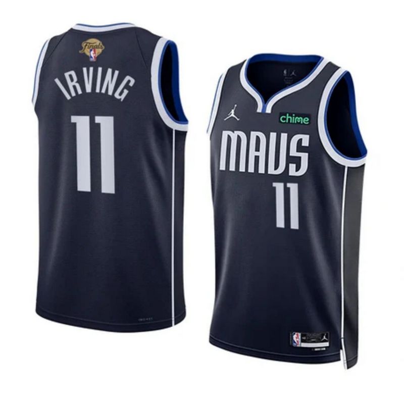Camisa Regata NBA Unissex Dallas Mavericks Kyrie Irving 2024 NBA Final