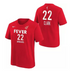 Camiseta Vermelha WNBA Indiana Fever Caitlin Clark #22 Nike WNBA Draft Primeira Escolha