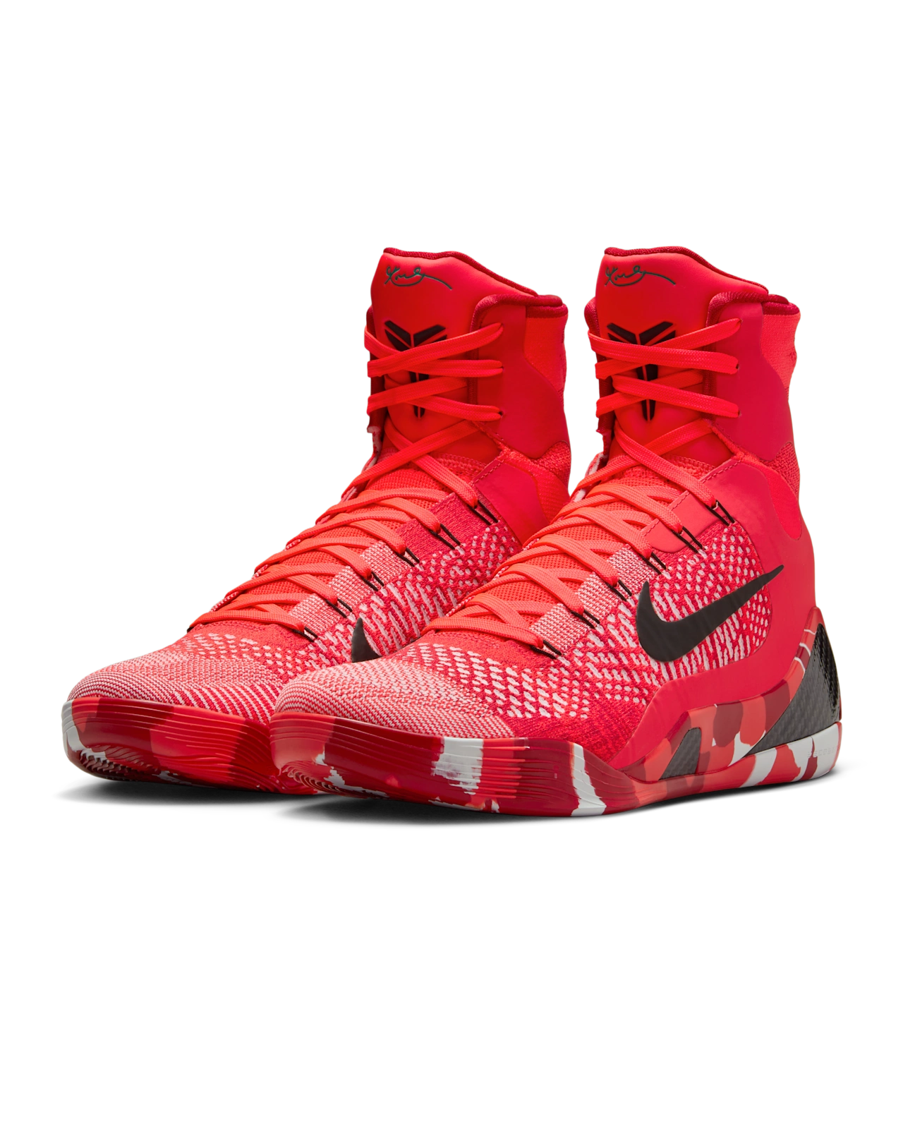 Nike Kobe 9 Elite High Protro "Christmas Bright Crimson and Emerald Green"