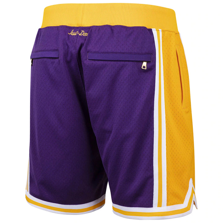 Shorts Los Angeles Lakers Mitchell & Ness Purple Hardwood Classics 1996-97 Just Don