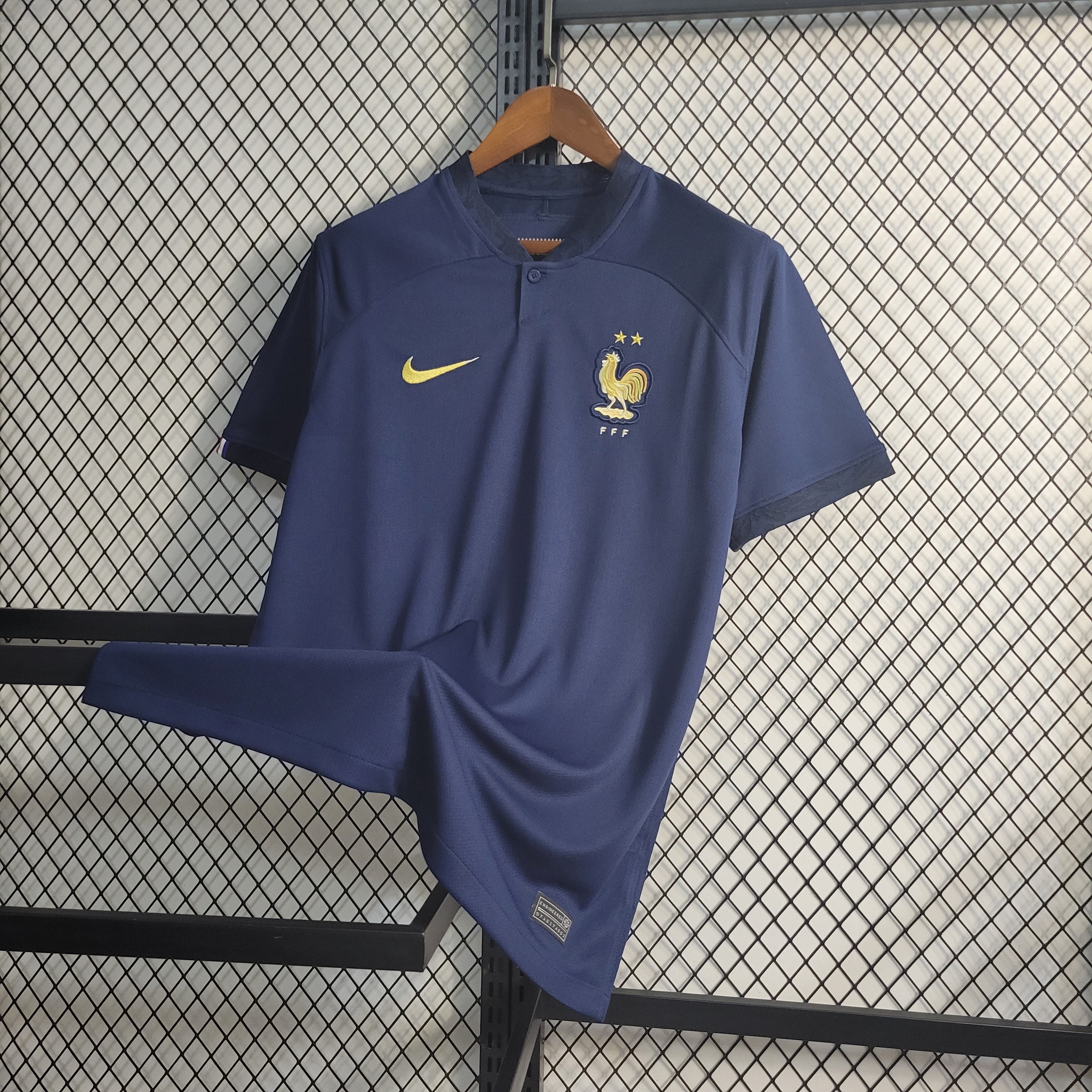 Camisa Nike França I 2022/23 Torcedor Masculina