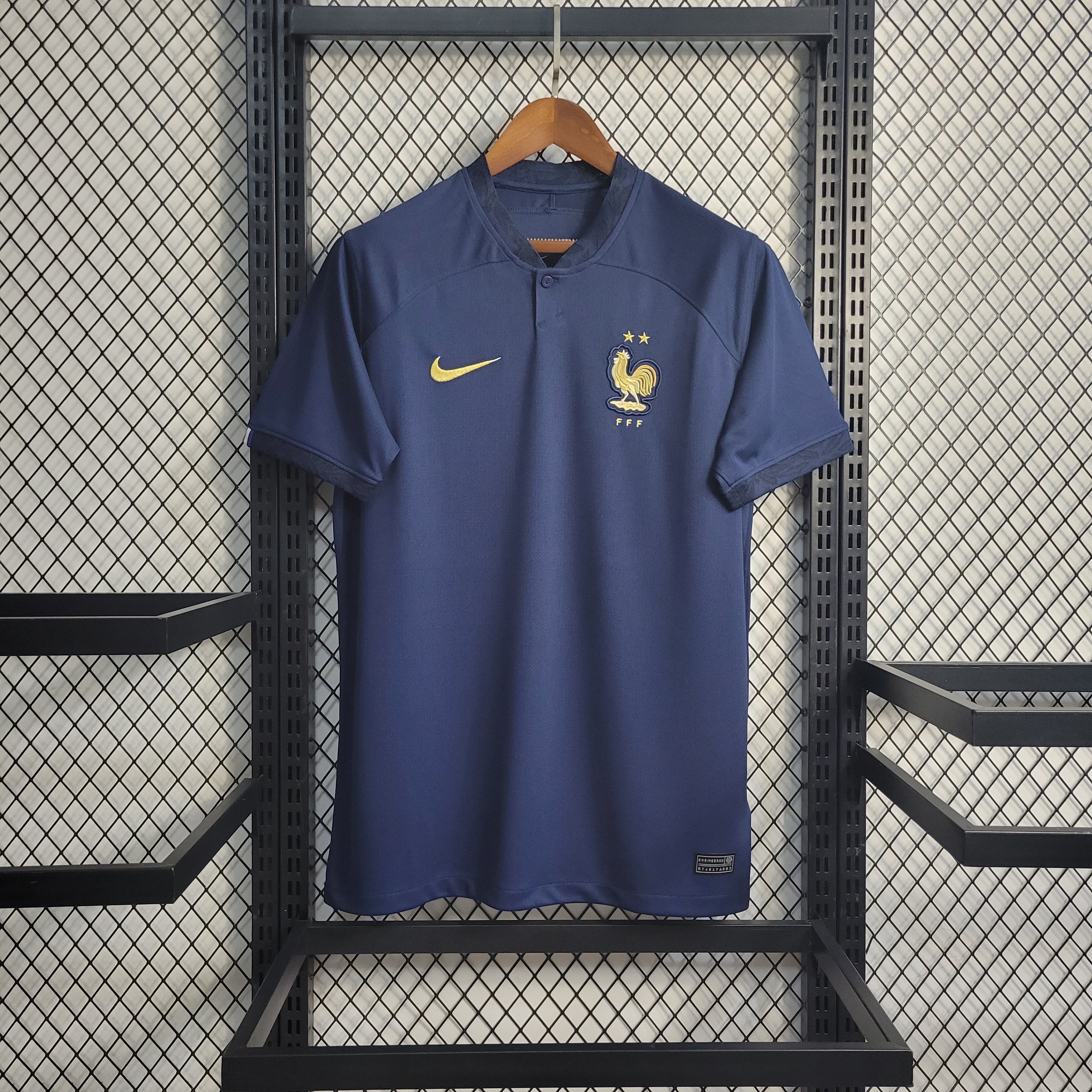 Camisa Nike França I 2022/23 Torcedor Masculina