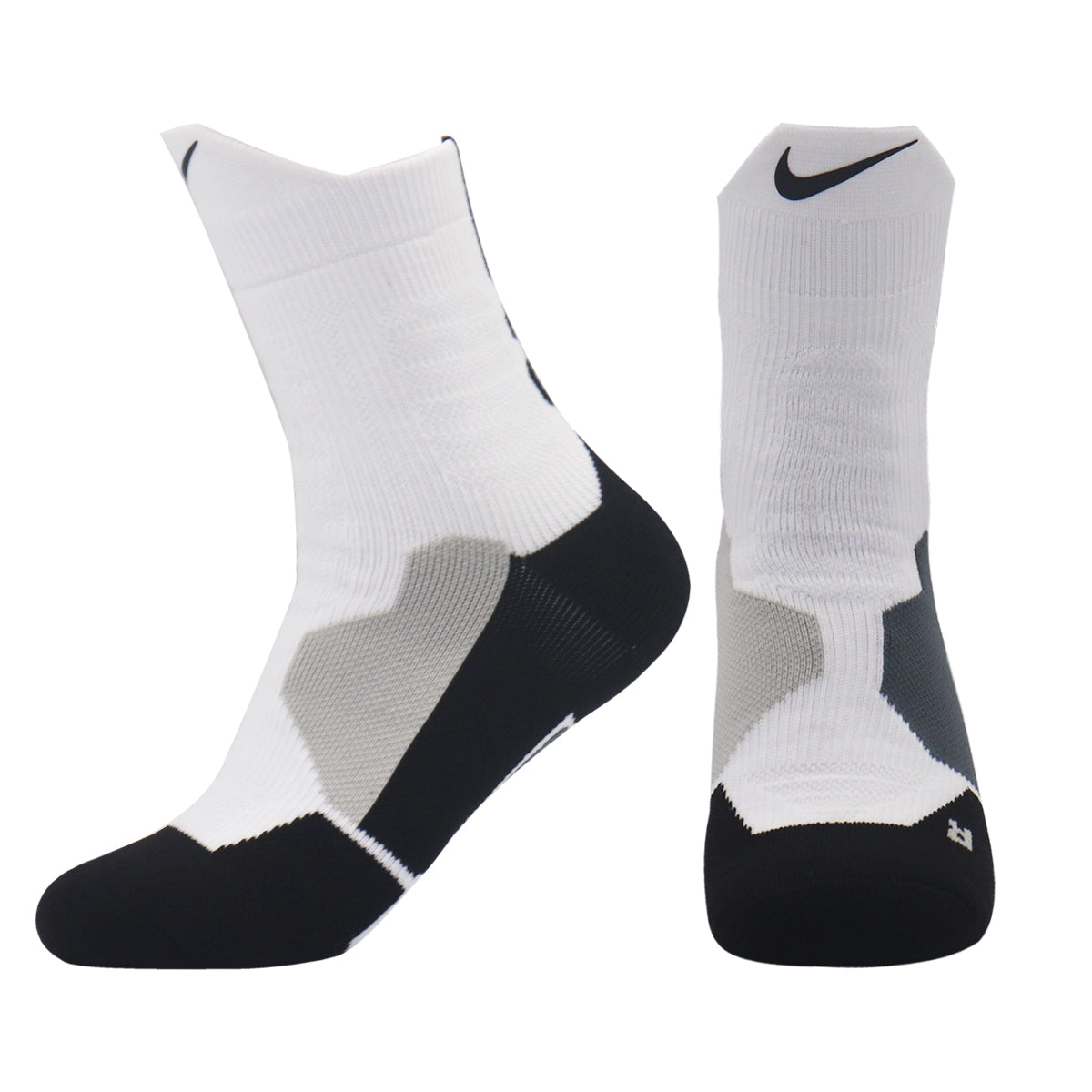 10 pares Meias Nike de Compressão Cano Médio