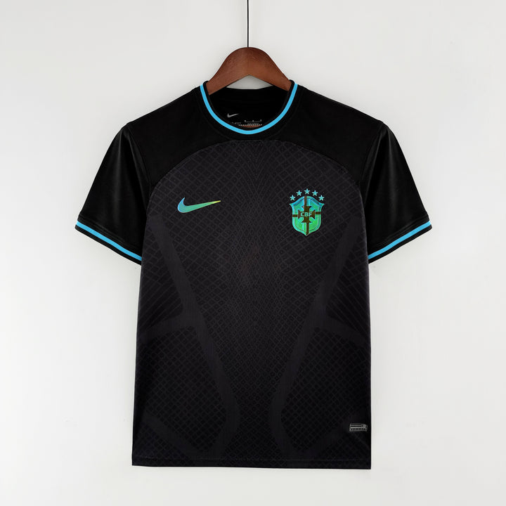Camisa Seleção Brasil 2022 Masculina Concept Black