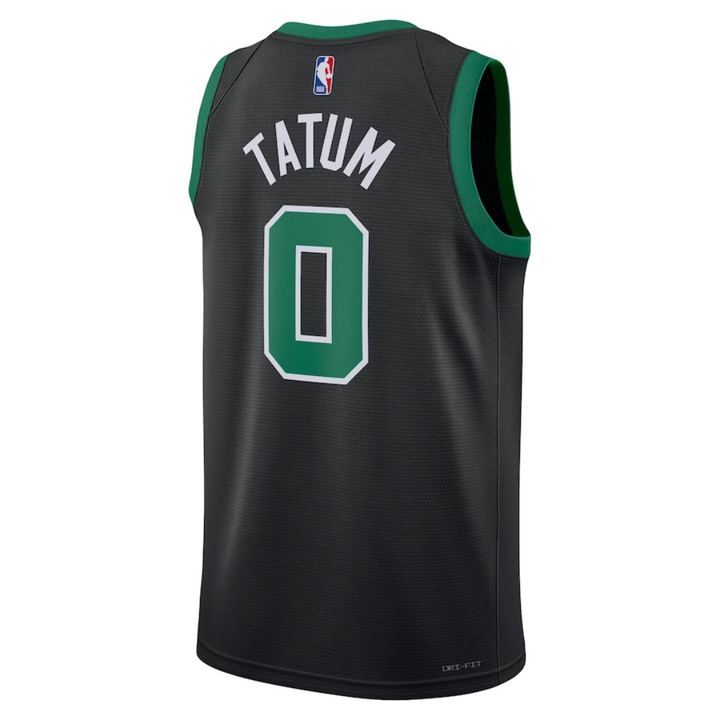 Camisa Regata Masculina Boston Celtics Jayson Tatum Jordan Brand Black 2022/23 Edição Swingman
