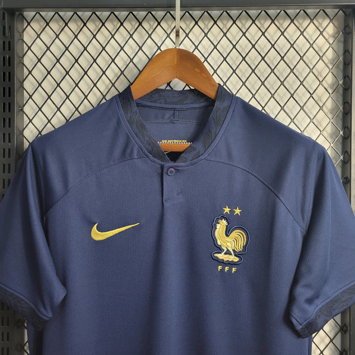 Camisa Nike França I 2022/23 Torcedor  Masculina