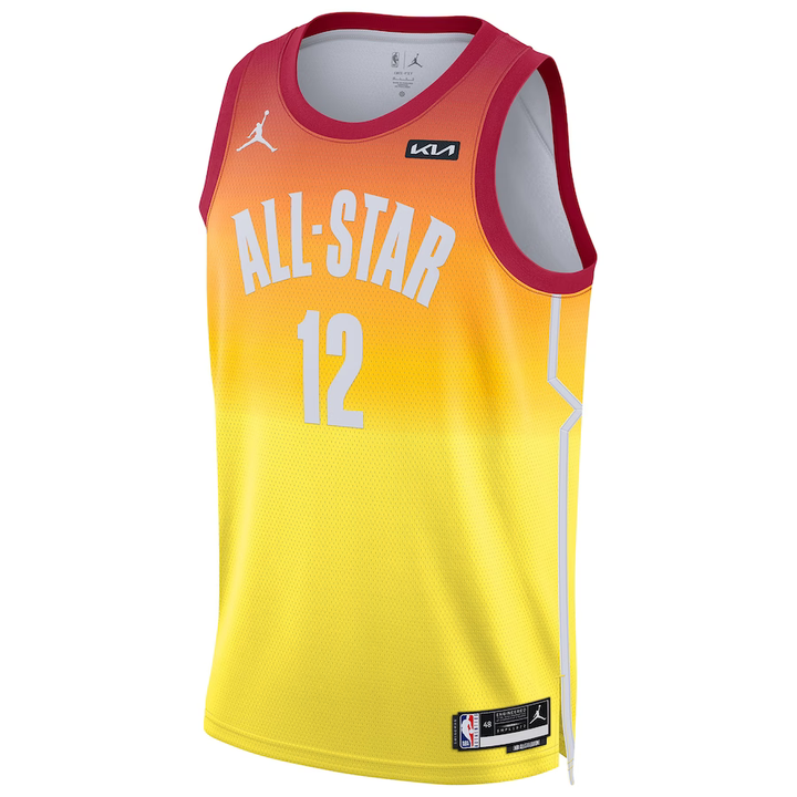 Camisa Regata Masculina Ja Morant Jordan Brand Orange 2023 NBA All-Star Game Swingman