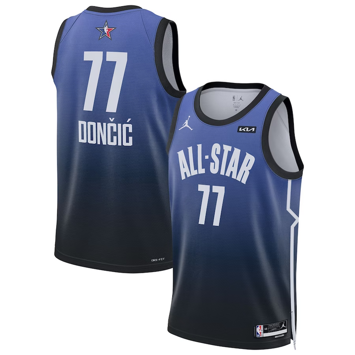 Camisa Masculina Luka Doncic Jordan Brand Blue 2023 NBA All-Star Game Swingman