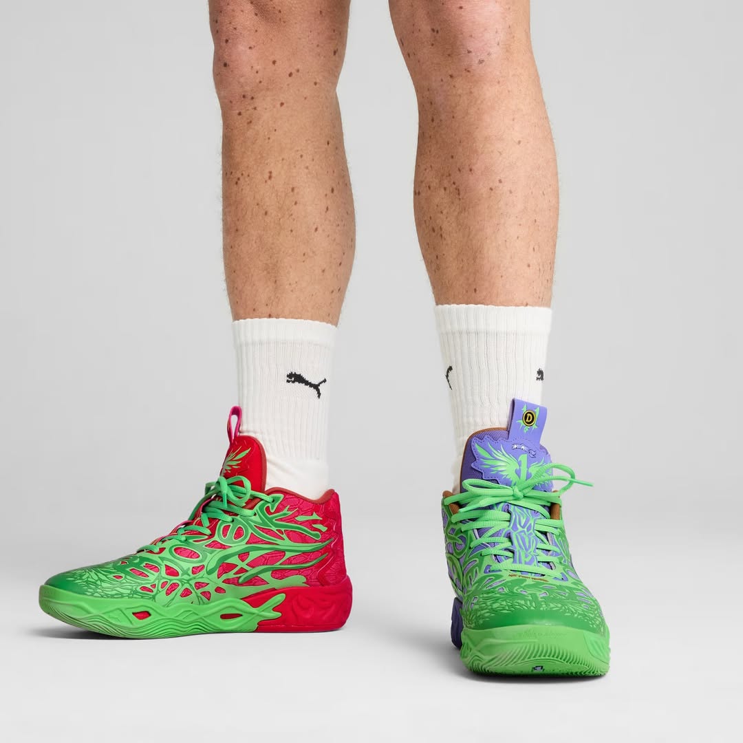 PUMA x LAMELO BALL x TMNT MB.04 Raphael and Donatello