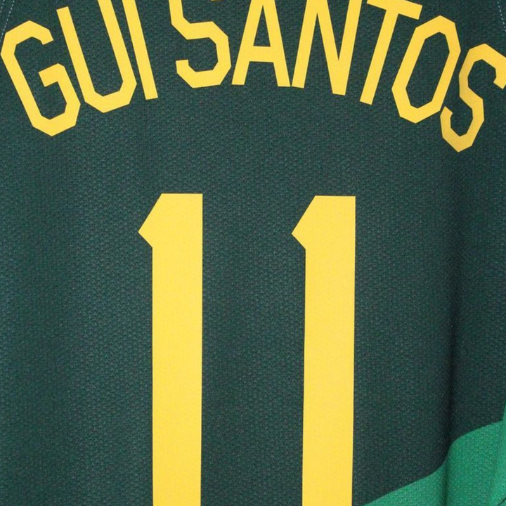 Camisa Regata Seleção Brasil Basquete 2023 Unissex GUI SANTOS #11