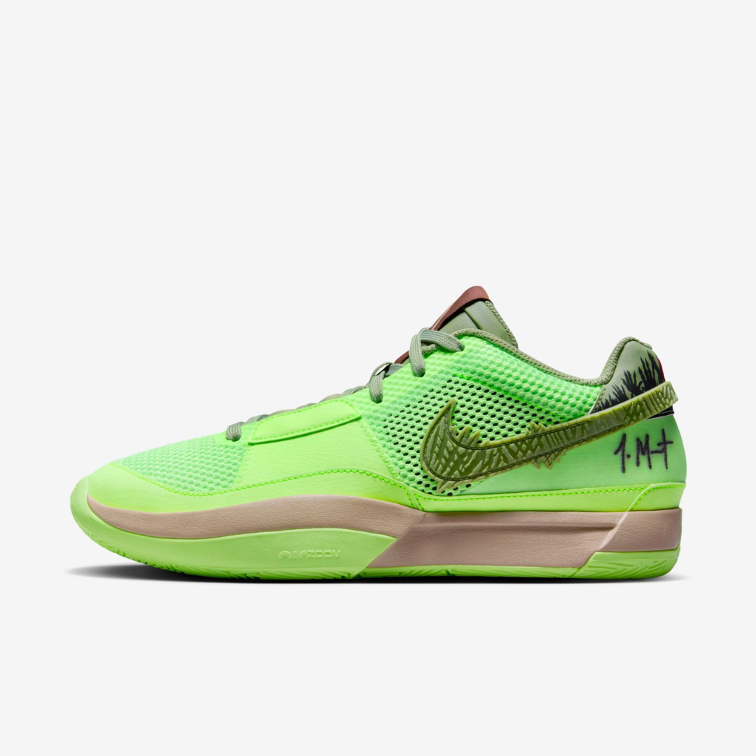 Nike shoes 2024 in green colour