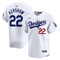 Camisa Limitada Masculina Los Angeles Dodgers Clayton Kershaw Nike White Home