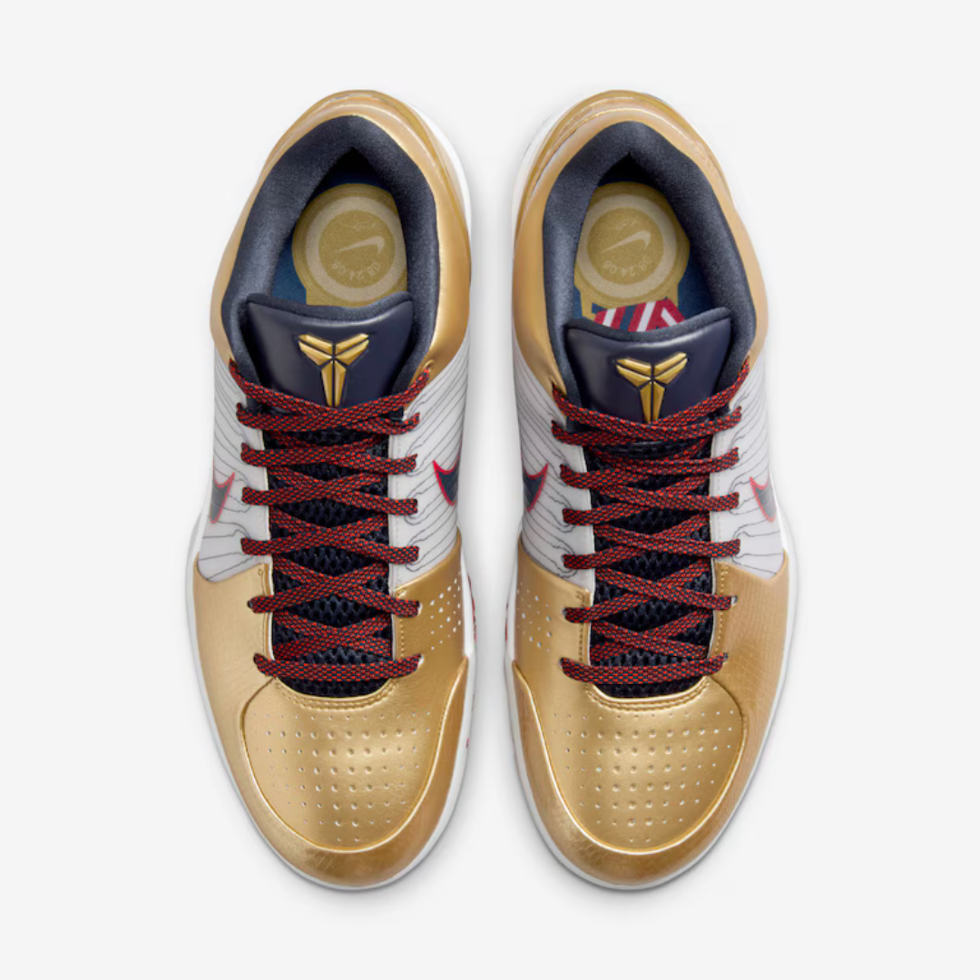 Kobe 4 Protro Metallic Gold and Dark Obsidian