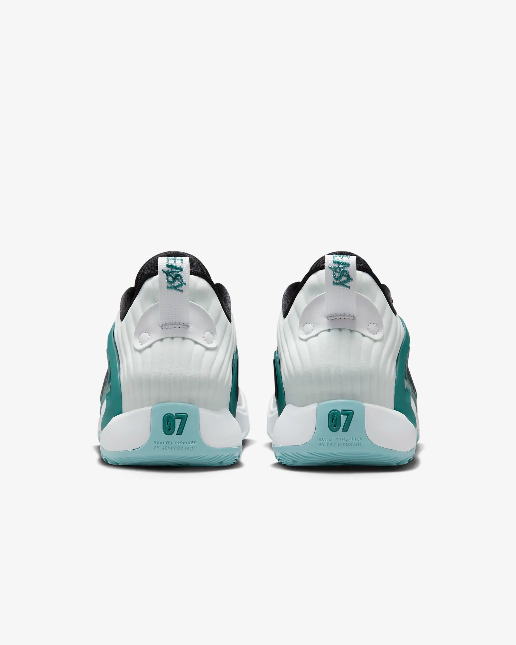 KD 15 "Mariners" Teal White Black Photon Dust