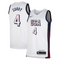 Camisa Regata USA Dream Team White 2024 Olimpíadas  Unissex Stephen Curry #4