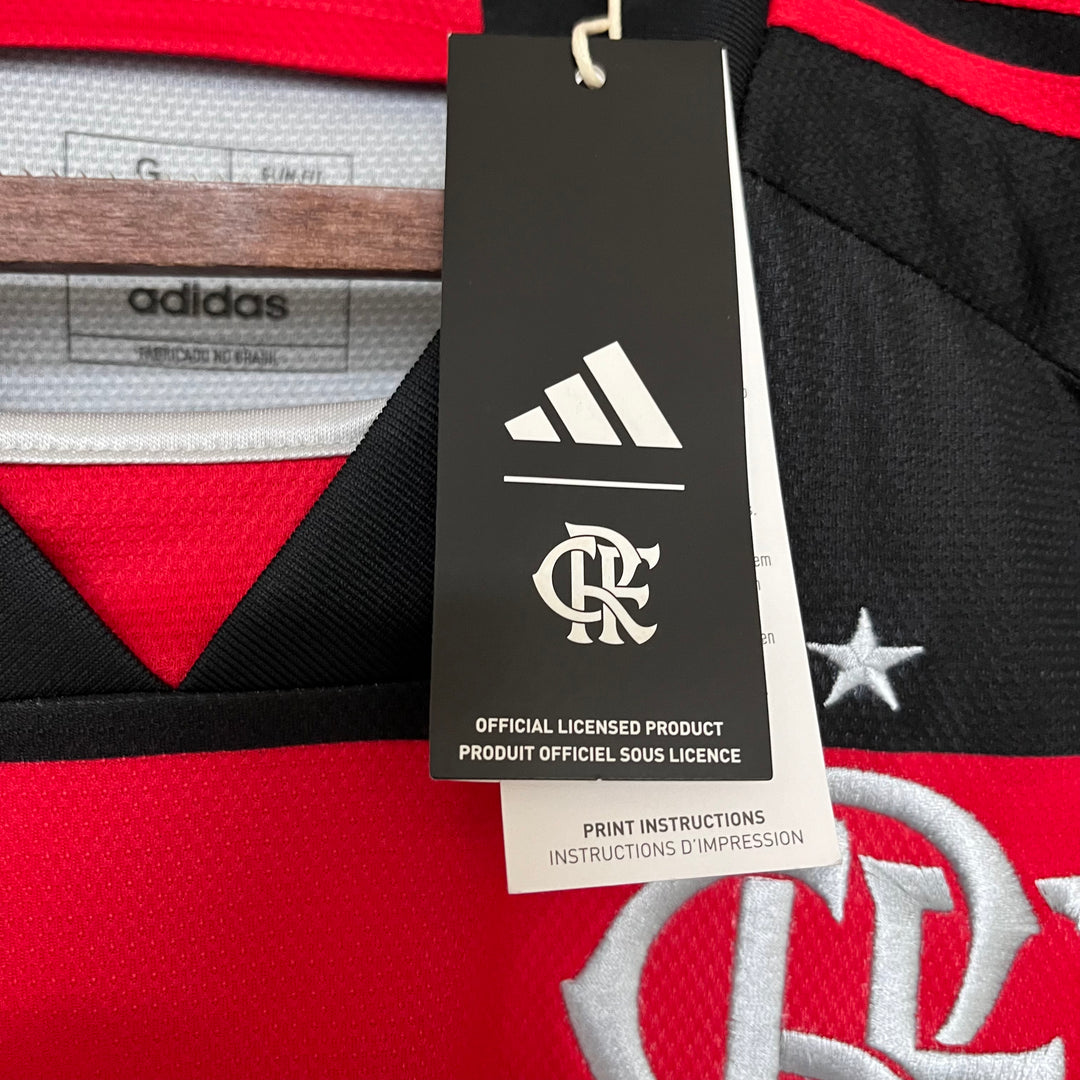 Camisa 1 CR Flamengo 24/25 Home Masculina