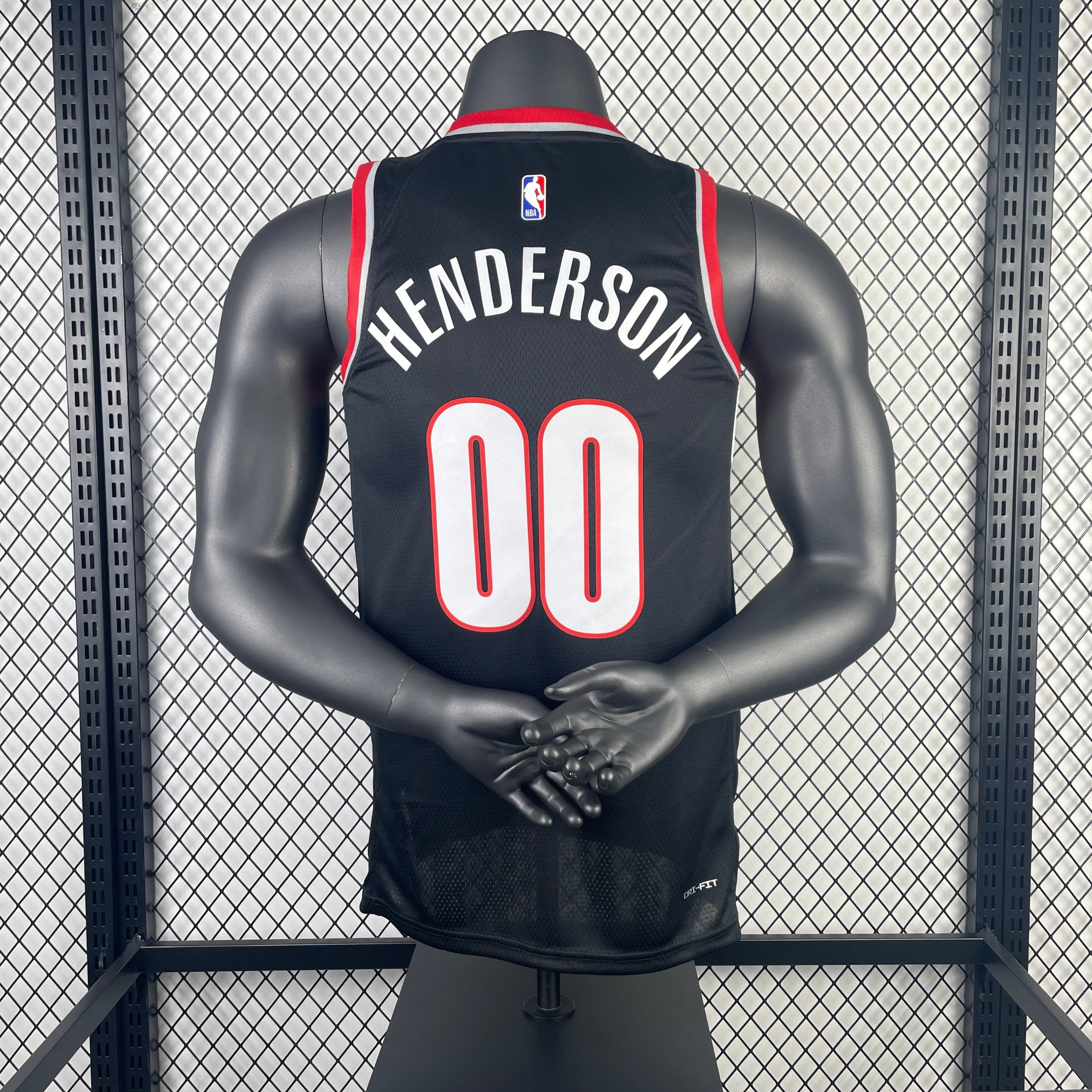 Camisa Regata Swingman Jersey - Icon Edition Unissex Portland Trail Blazers Scoot Henderson Nike Black 2023 NBA Draft