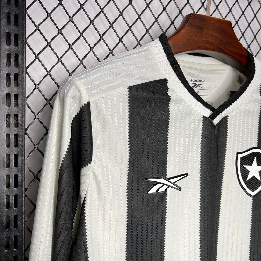 Camisa Home Botafogo 24/25 Masculina Long Sleeve