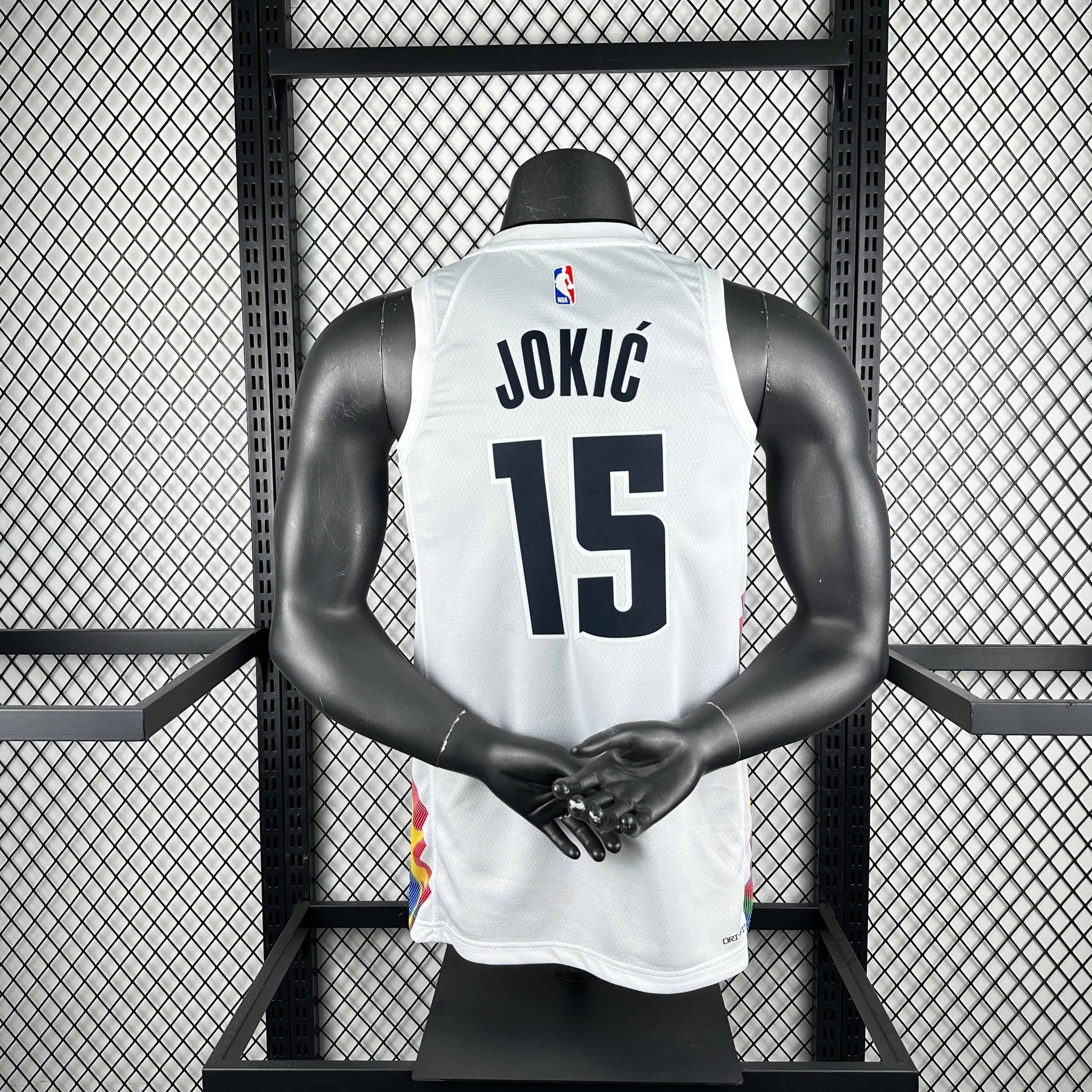 Camisa Regata NBA Unissex Camisa de jogador Swingman Nike Nikola Jokic Denver Nuggets 2024/25 - City Edition