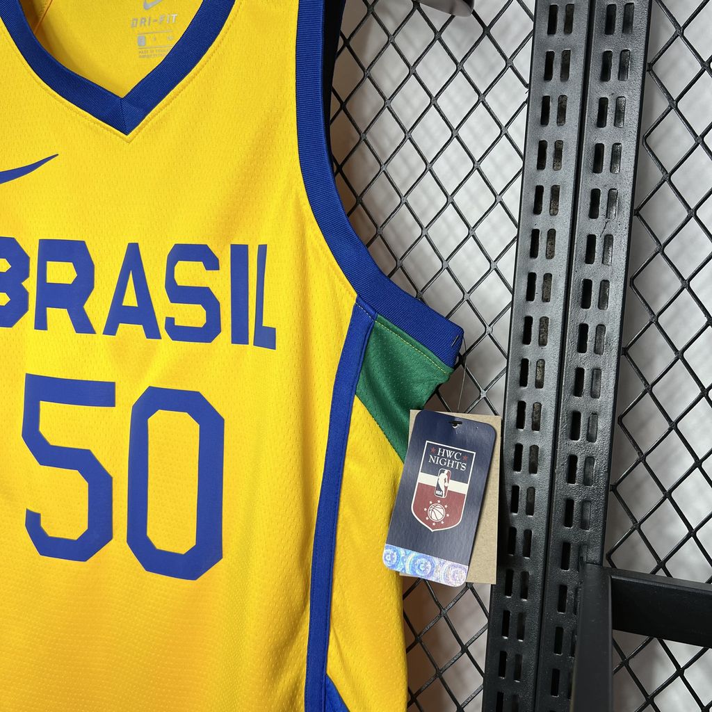 Camisa Regata Seleção Brasil Basquete CABOCLO #50