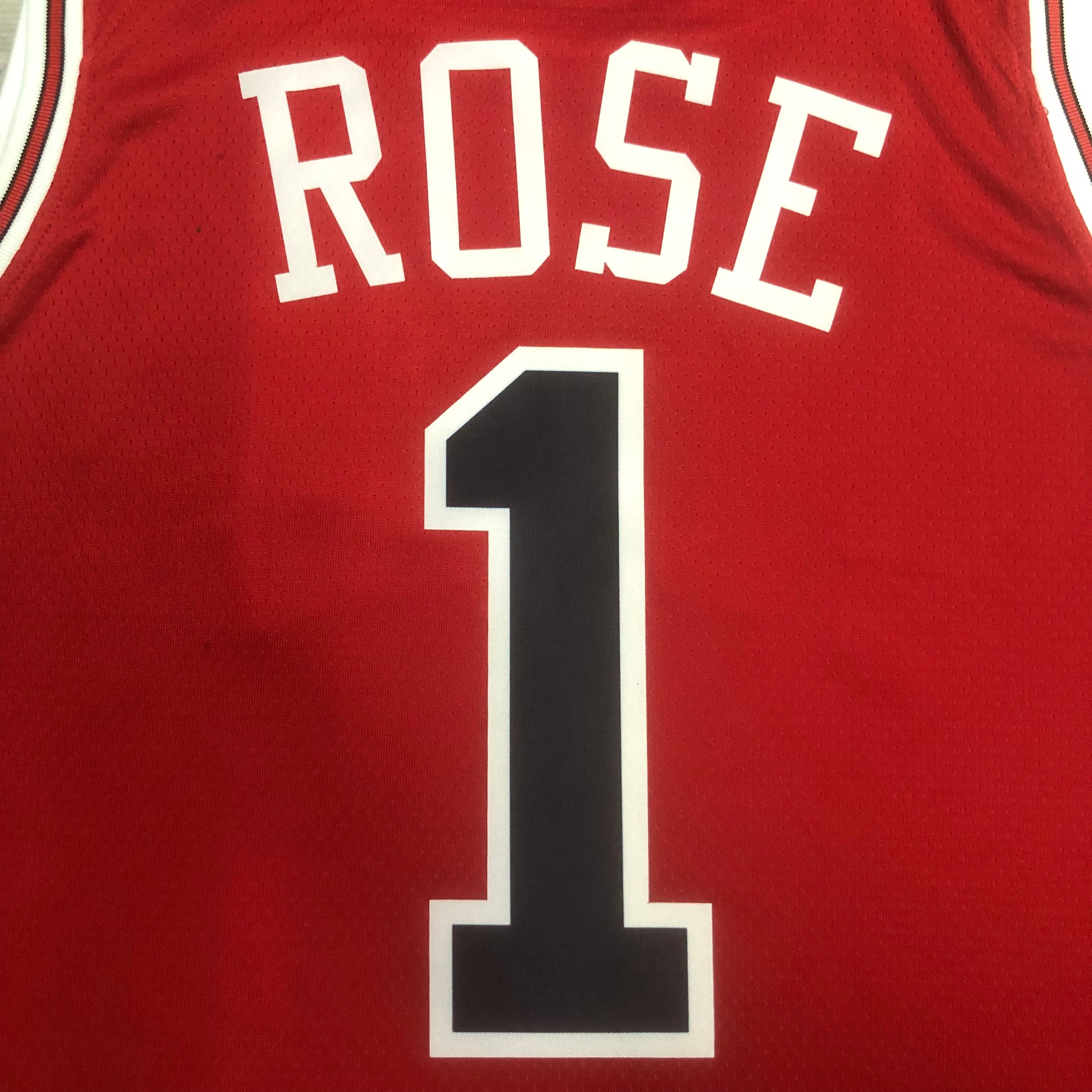 Camisa Regata NBA Unissex Chicago Bulls Derric Rose Nike Red Swingman