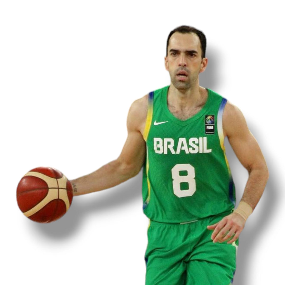 Camisa Regata Nike Seleção Brasil Basquete 2024 Olimpíadas Unissex BENITE #8