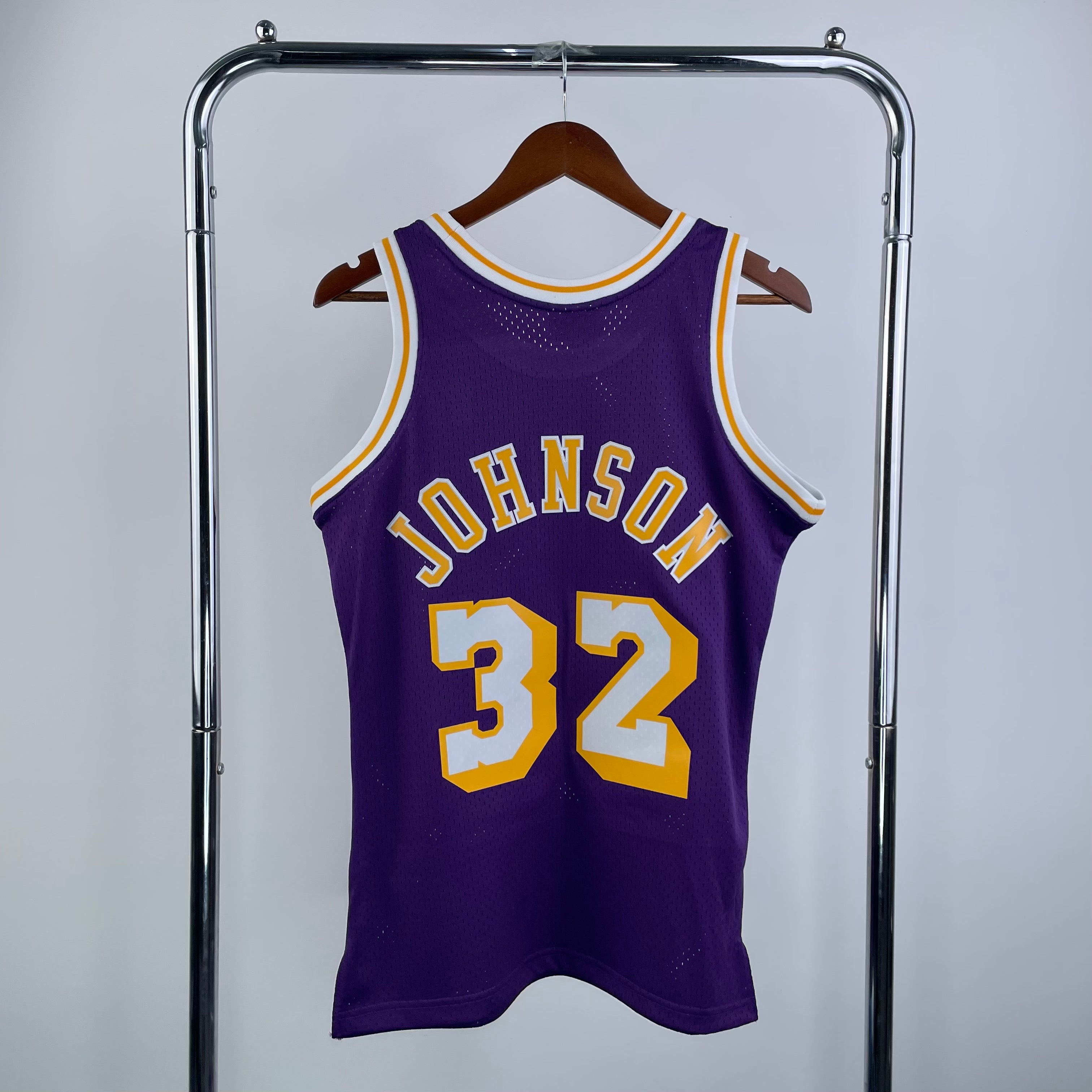 Camisa Regata NBA Los Angeles Lakers Magic Johnson Mitchell & Ness Pur