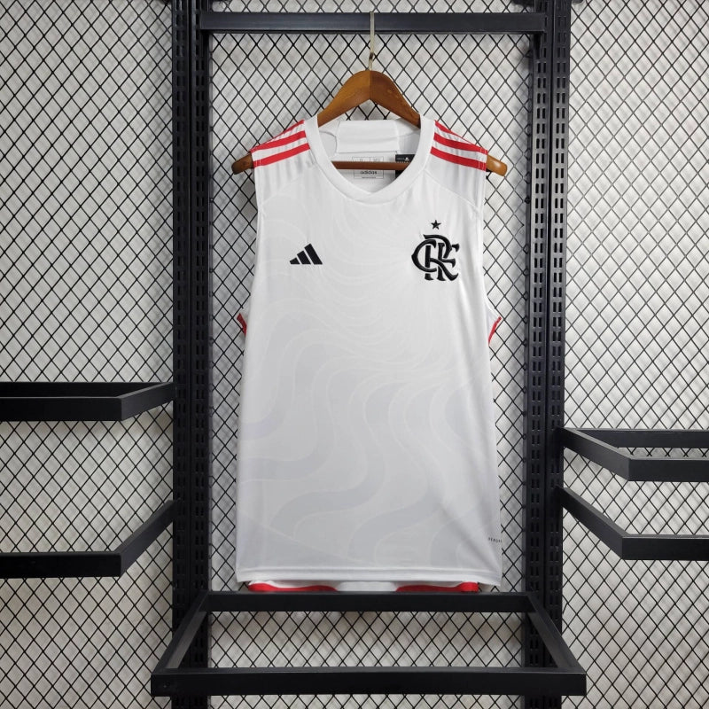 Camisa 2 Sem Mangas CR Flamengo 24/25 Branca Away