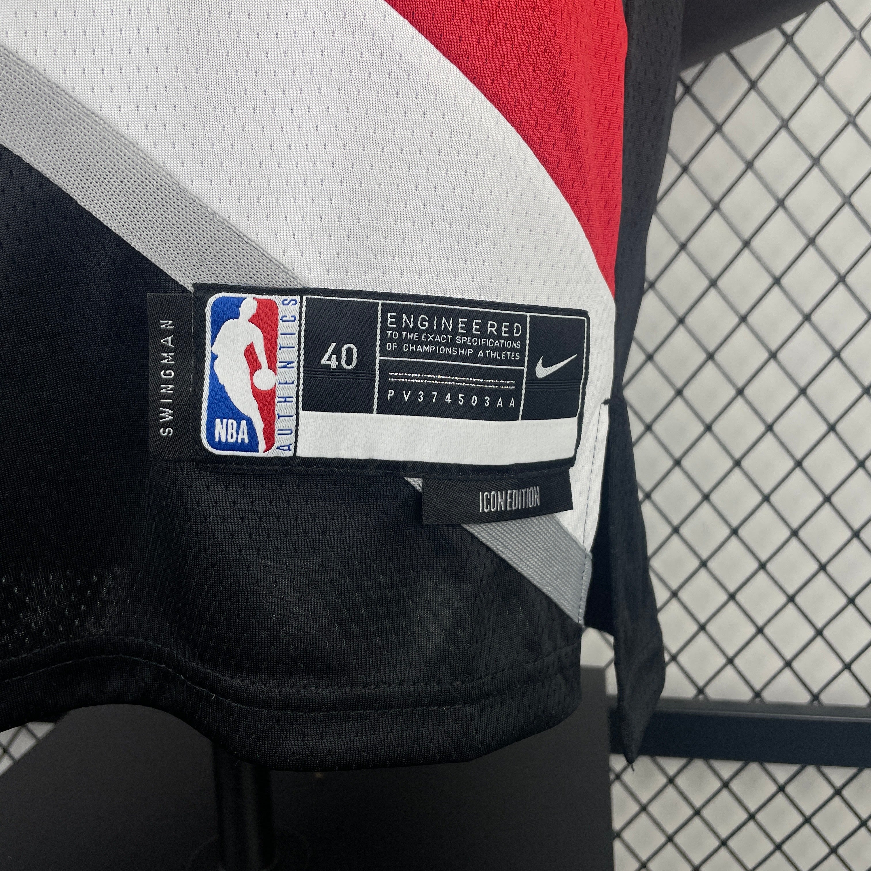 Camisa Regata Swingman Jersey - Icon Edition Unissex Portland Trail Blazers Scoot Henderson Nike Black 2023 NBA Draft