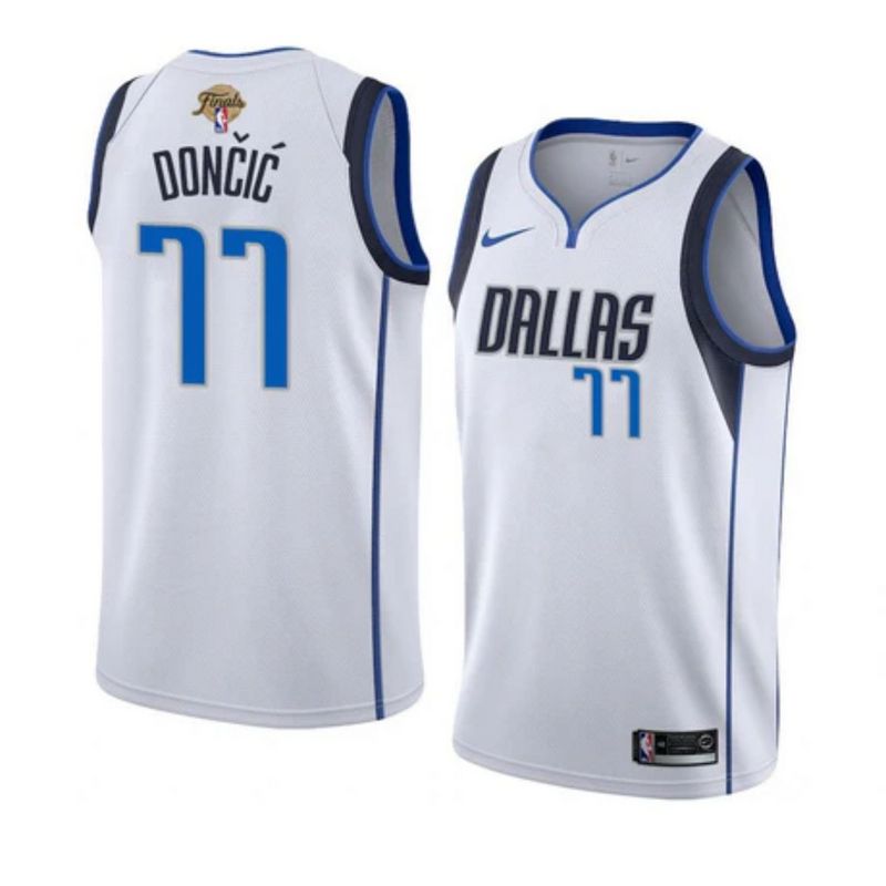 Camisa Regata NBA Unissex Dallas Mavericks Luka Doncic 2024 NBA Finals ...