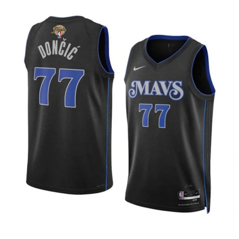 Camisa Regata NBA Unissex Dallas Mavericks Luka Doncic 2024 NBA Finals ...