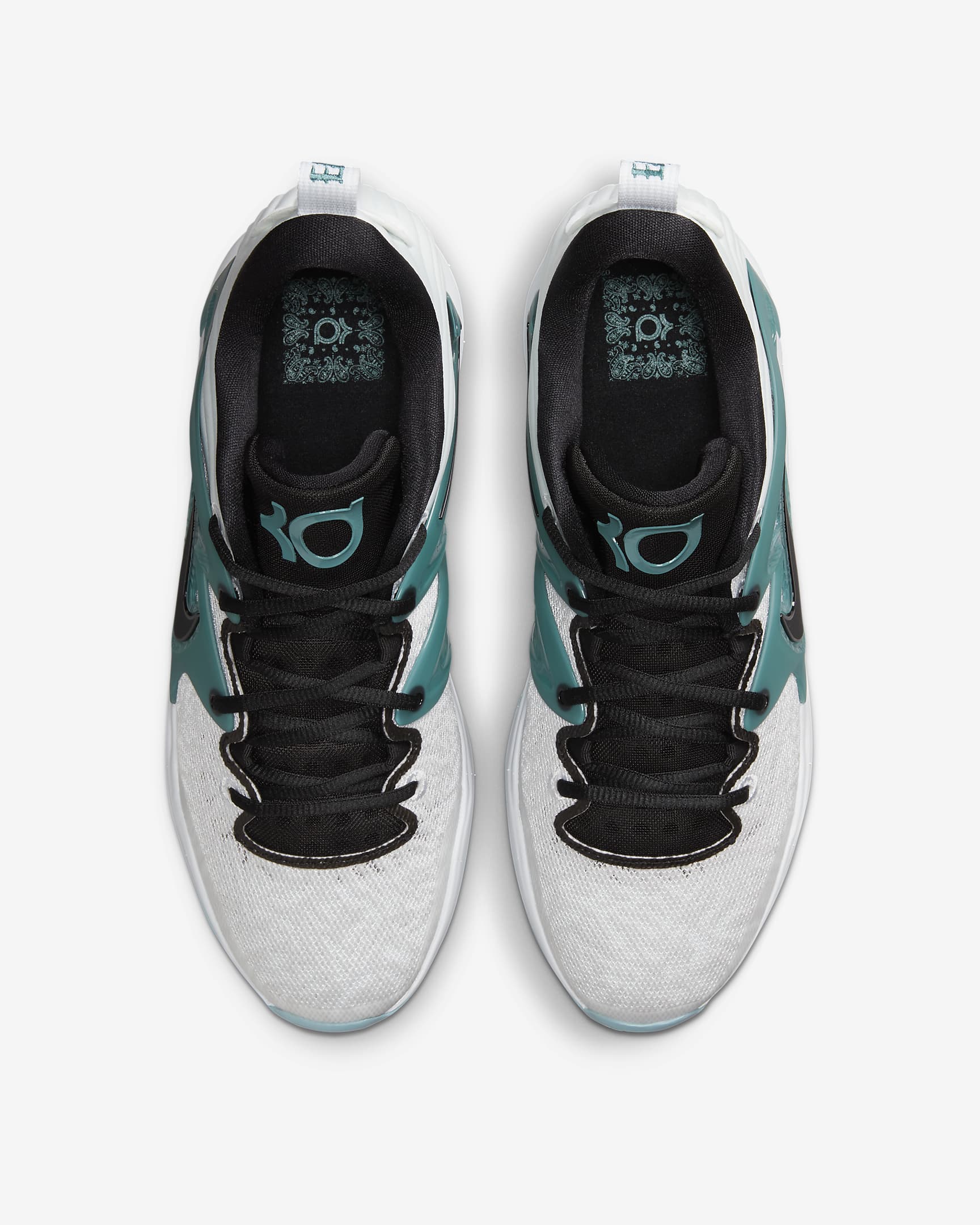 KD 15 "Mariners" Teal White Black Photon Dust
