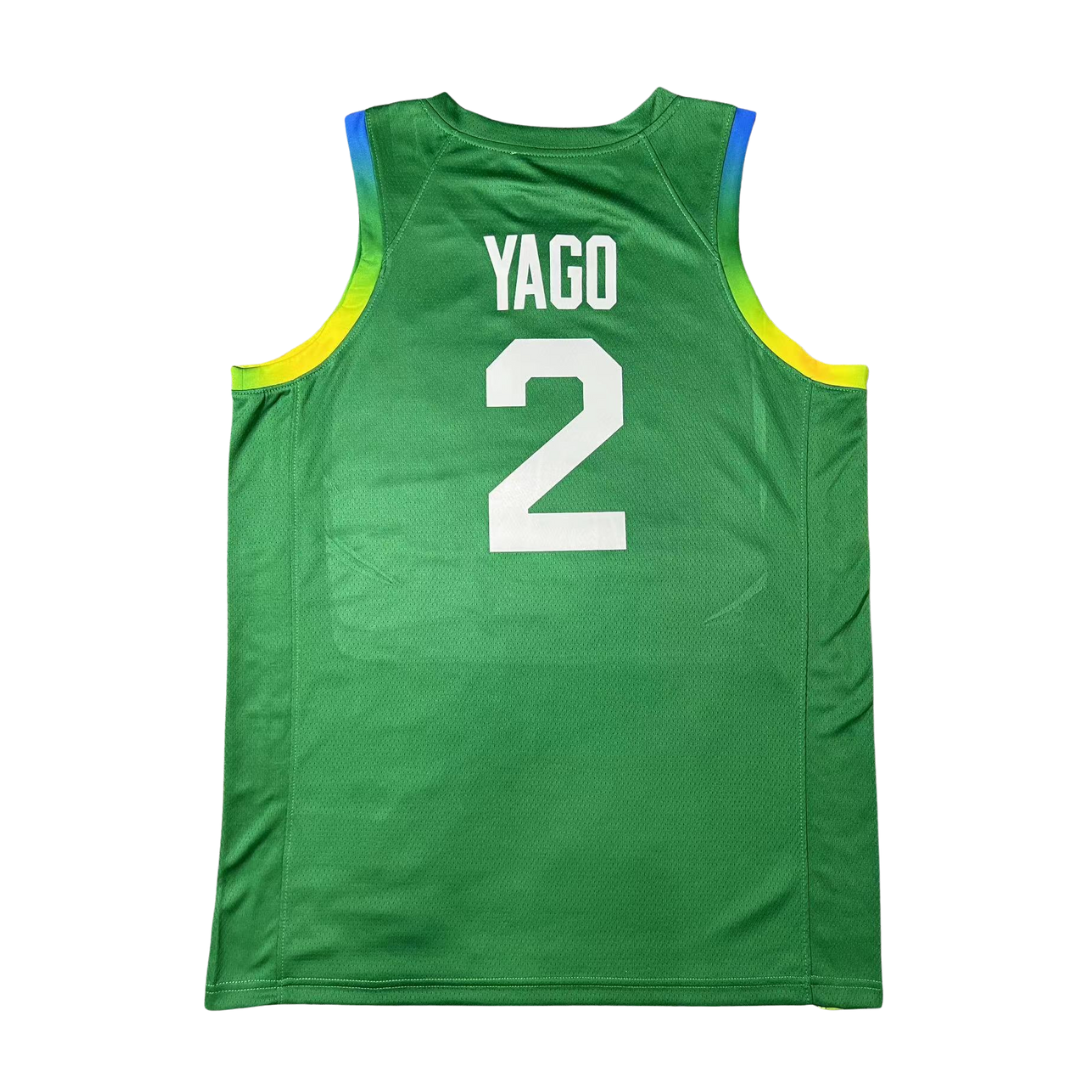 Camisa Swingman Regata Nike Seleção Brasil Basquete Unissex YAGO #2