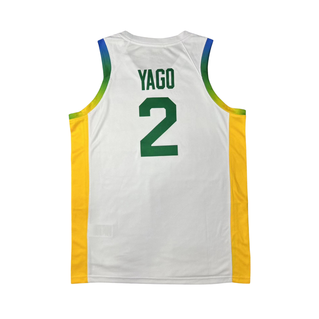 Camisa Swingman Regata Nike Seleção Brasil Basquete Unissex YAGO #2
